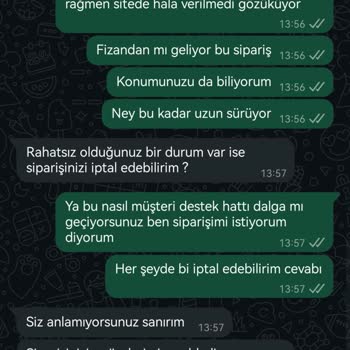 Teslim Edilmeyen Sipariş Ve İade Sorunu: Müşteri Mağduriyeti