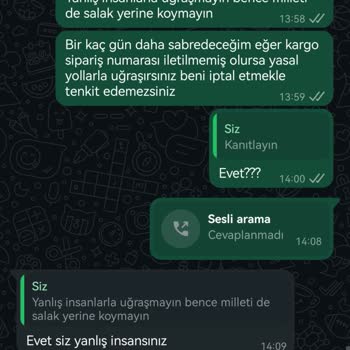Teslim Edilmeyen Sipariş Ve İade Sorunu: Müşteri Mağduriyeti