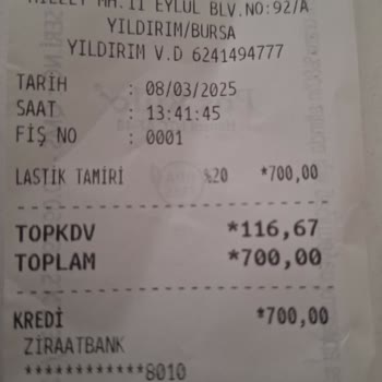 Lastik Tamirinde Fahiş Fiyat Şoku