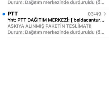 Yanlış Kargo Bildirimleriyle Mağduriyet
