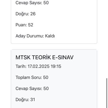 Sınav Sonuçlarımda Adalet Arıyorum