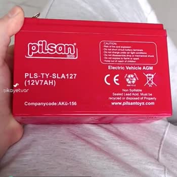 Pilsan Destek Akülü Aracımızın Aküsü Bitti