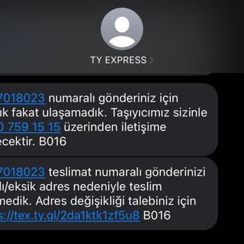 Yanlış Adres Nedeniyle Teslim Edilemeyen Sipariş Ve Artan Fiyat