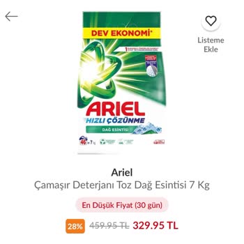 Ariel Deterjan Çözülmeme Sorunu Ve Endişe