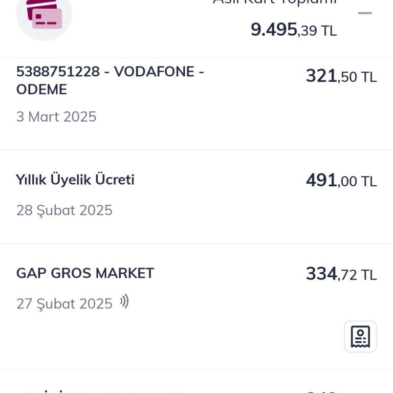 Haksız Kart Aidatı İadesi Talebi