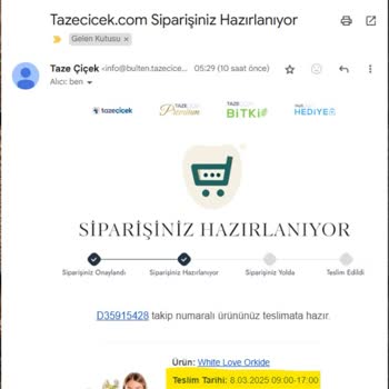 Özel Gün Siparişinde Teslimat Fiyaskosu