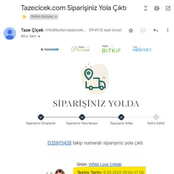 Özel Gün Siparişinde Teslimat Fiyaskosu