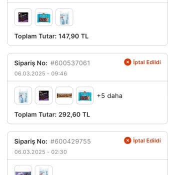 Sanal Market Sipariş İptalleri Ve Stok Sorunu