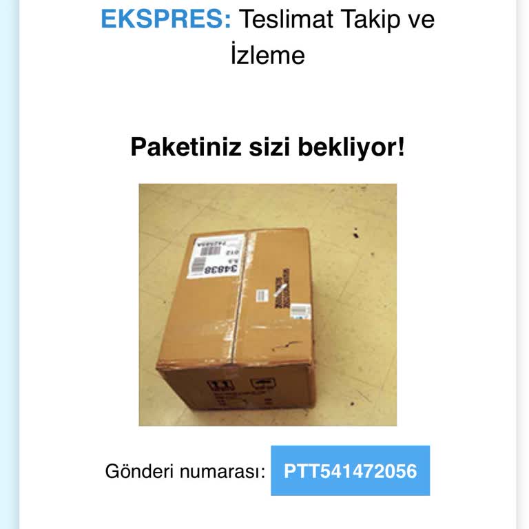 Kargo Takip Mailleriyle Gelen Gizemli Tehdit