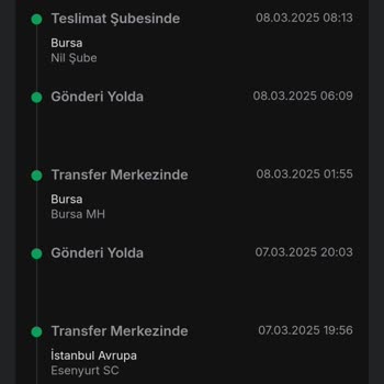 Trendyol Express Kargo Hizmetiyle İlgili Geri Bildirim