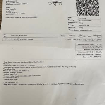 Puma Ayakkabı Kısa Sürede Yıprandı Ve Garanti Reddedildi!