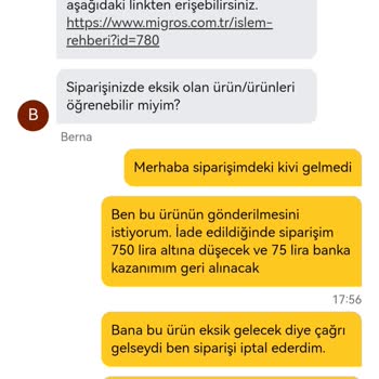 Eksik Ürün Teslimatı Ve Kampanya Mağduriyeti