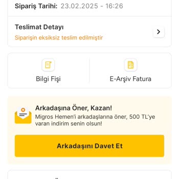 Eksik Ürün Teslimatı Ve Kampanya Mağduriyeti