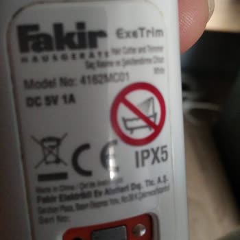 Fakir Tıraş Makinesi Şarj Kablosu Sorunu