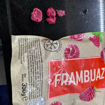 Harras Frambuazda Kurt Ve Yabancı Maddelerle Karşılaştım