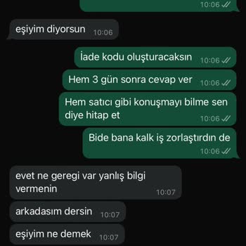Eksik Gönderim Ve İade Sürecinde Sorun