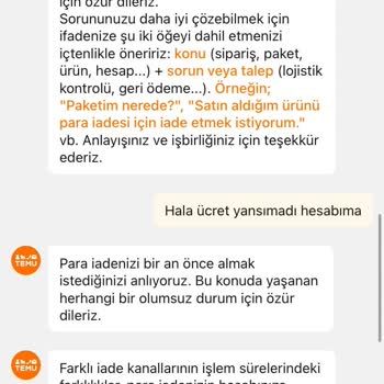 Para İadesi Sorunu Ve Banka Görüşmeleri