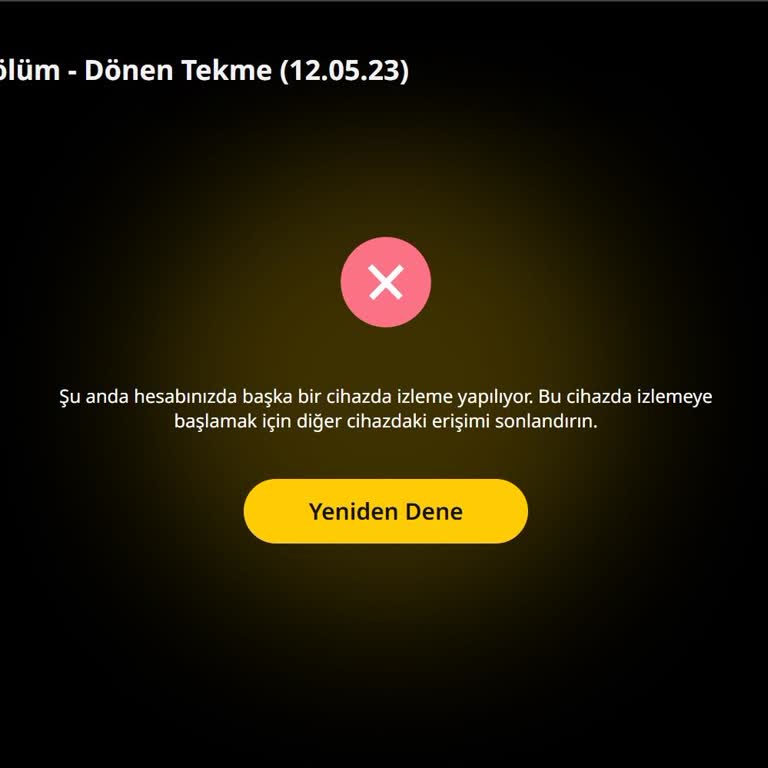 Cihaz Erişim Sorunu: İzleme Yapılamıyor