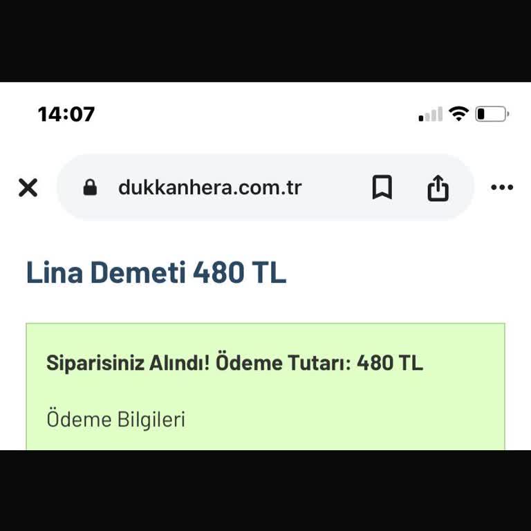 Dükkan Hera Sipariş Süreci!