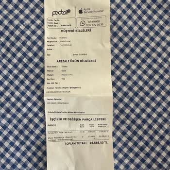 Beklenmedik Ekran Değişim Ücreti Ve Ekstra Komisyon Şoku