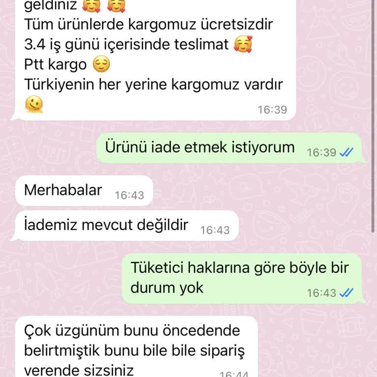 İade Talebime Sert Yanıt: Görsellerle Uyuşmayan Ürün