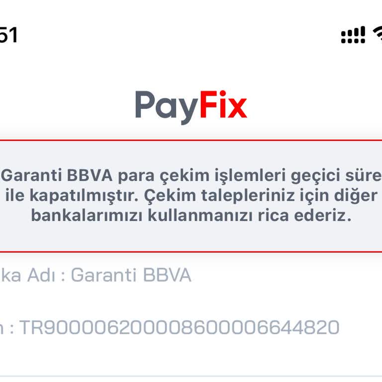 Payfix Havale Sorunu Ve Müşteri Hizmetleri Ulaşılmazlığı