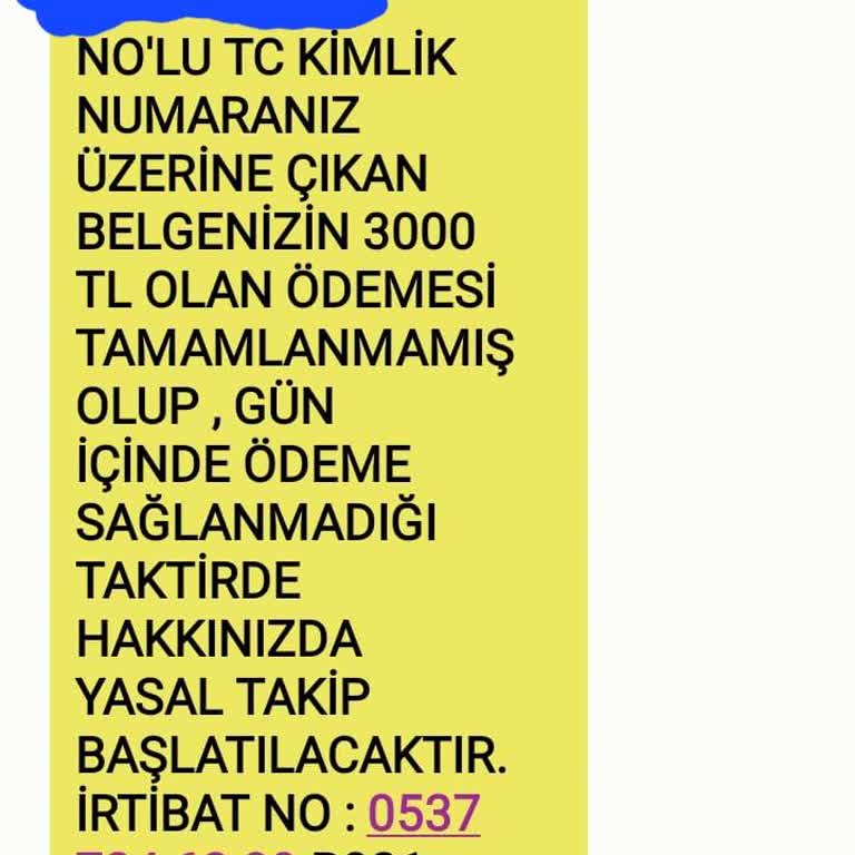 Yetkisiz İşlem Ve Tehdit İle İlgili Şikayet