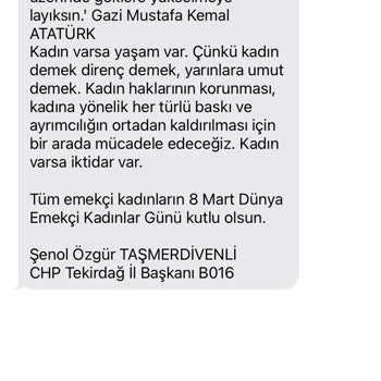 İstenmeyen Siyasi Mesajlar Ve Çıkış Talebi