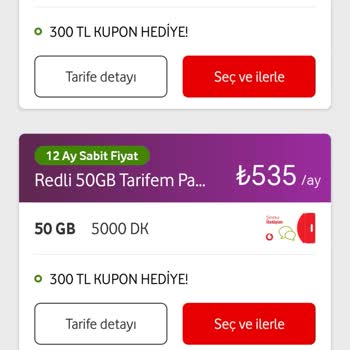 Vodafone Tarifeleri: Uygun Seçenek Bulamıyorum