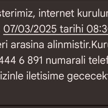TTNET Kurulum Randevusu Verilip Gelinmiyor