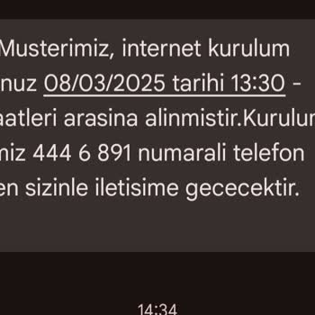 TTNET Kurulum Randevusu Verilip Gelinmiyor