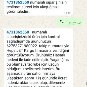 Hepsiburada'dan Sipariş Karmaşası Ve Müşteri Hizmetleri Sorunu