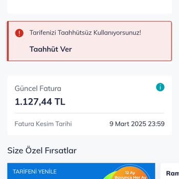 Türk Telekom'da Haksız Fatura Ve Taahhüt Sorunu