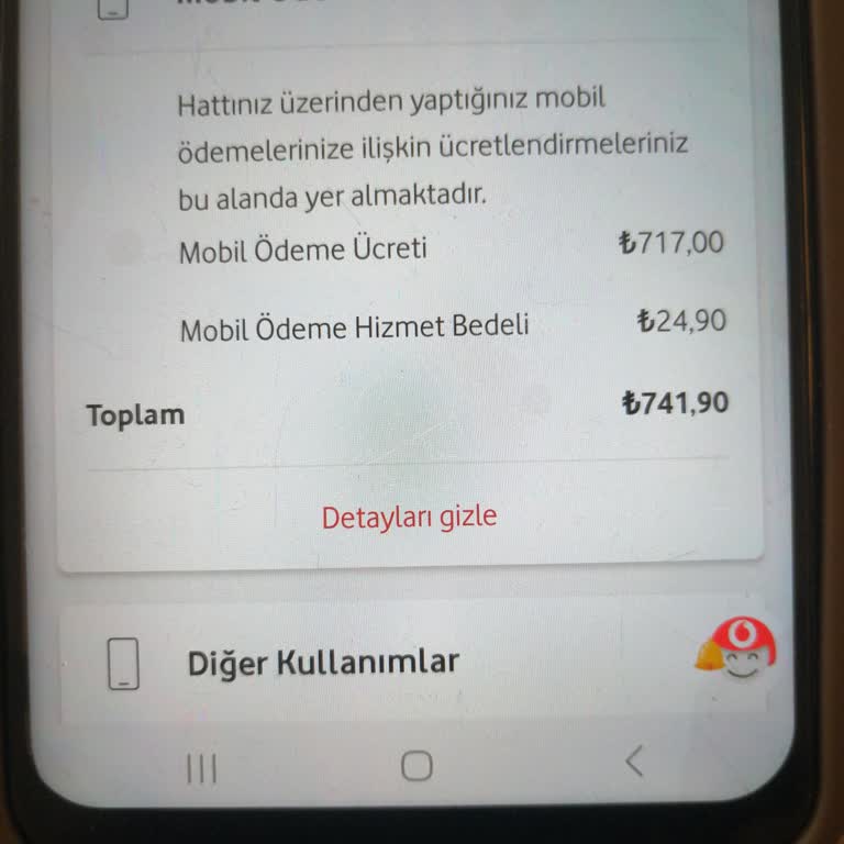 Vodafone'dan Bilgim Dışında Üyelik Ve Fatura Şoku