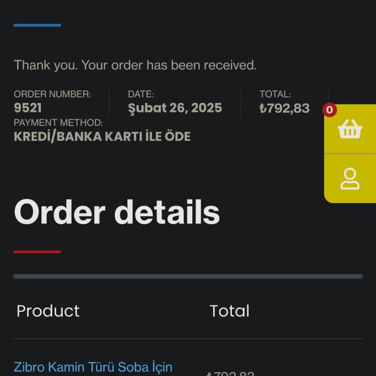 İptal Edilen Siparişin Para İadesi Yapılmıyor