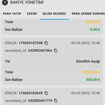 Para Çekme Sorunu Ve Kayıp Deneyimi