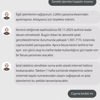 Vodafone'un Altyapı Krizi Ve Haksız Cayma Bedeli