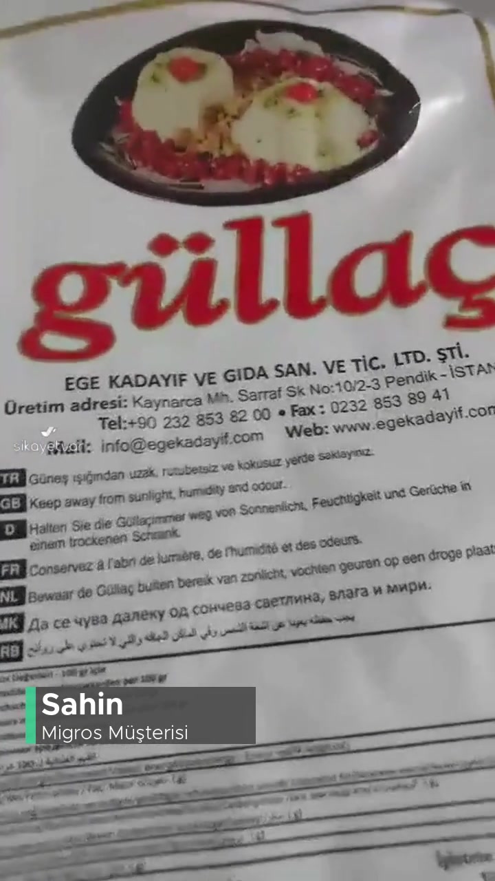 Migros Son Kullanma Tarihi Geçmiş Ürün Satıyor videonun kapak resmi