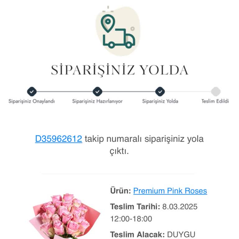 Kadınlar Günü Çiçek Siparişi Teslimat Sorunu