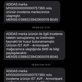 Adidas Ayakkabıda Üretim Hatası Ve Yetersiz İnceleme