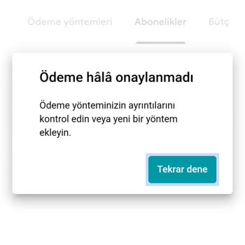 Youtube Premium Ödeme Sorunu