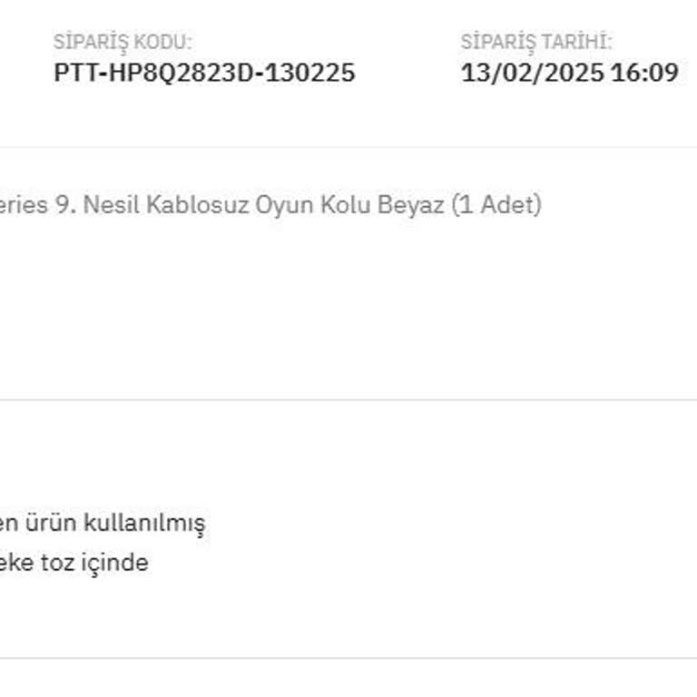 Xbox Oyun Kolu İade Sorunu