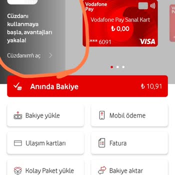 Vodafone Cüzdan Ve Müşteri Hizmetleri Sorunları