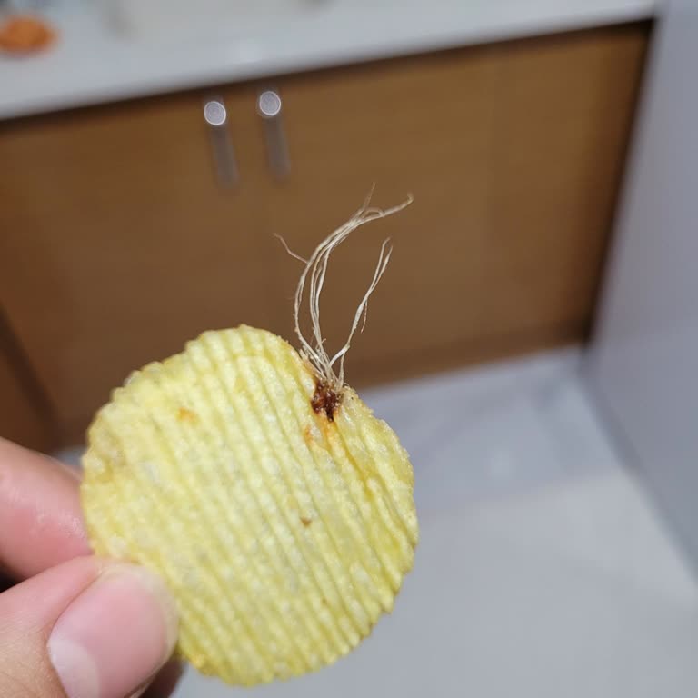 Ruffles Cips İçinden Çıkan Beklenmedik Madde Şoku