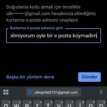 Eski E-Posta Hesabına Erişim Sorunu