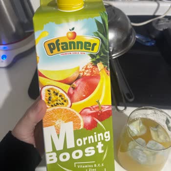 Pfanner Meyve Suyunda Şok Edici Görüntü