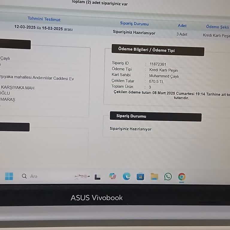 Siparişimin Kargo Durumu Hakkında Belirsizlik