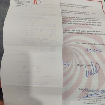 Garanti Kapsamında Olmayan Süpürge Sorunu