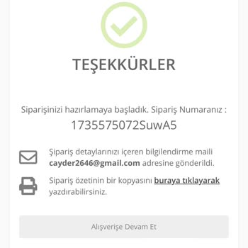 Siparişim 2.5 Aydır Gelmedi, Paramı İstiyorum