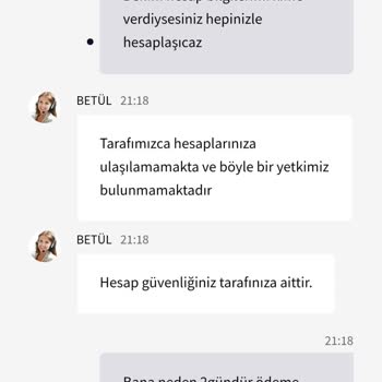 Kazançlarımın Ödenmemesi Ve Hesap Güvenliği Sorunu